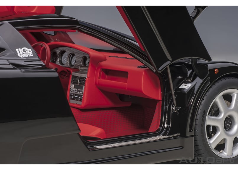 AUTOart 1/18 ブガッティ EB110 SS (ブラック) 70919 | AUTO AUTOart 1/18 ブガッティ EB110 SS (ブラック) 70919 | AUTO