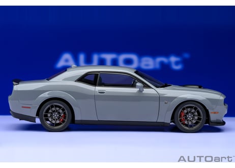AUTOart 1/18　ダッジ チャレンジャー R/T スキャットパック ワイドボディ 2022 （SMOKE SHOW / グレー）　71774
