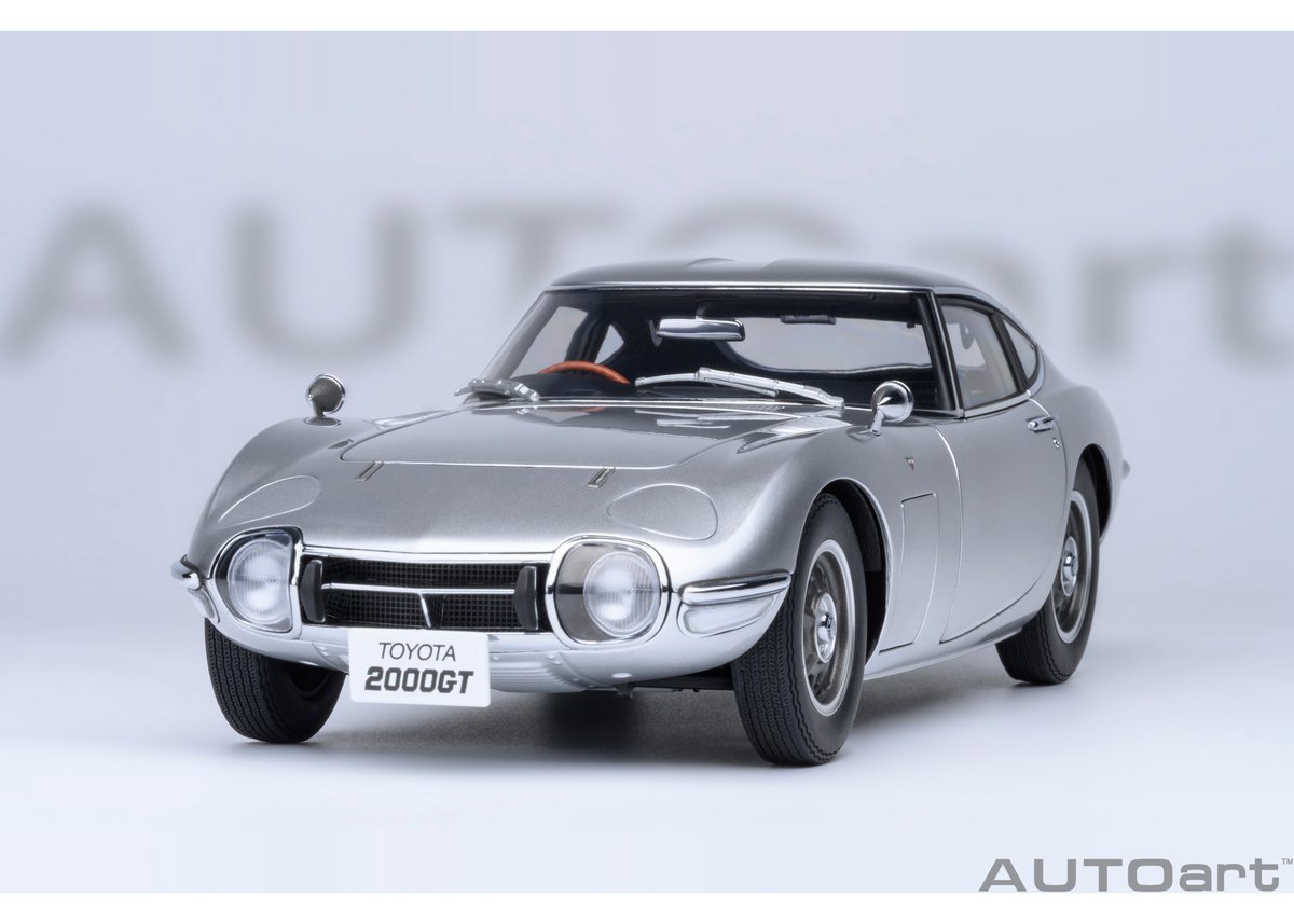 AUTOart 1/18 トヨタ 2000GT 1967 （シルバー） 79548 | AUT