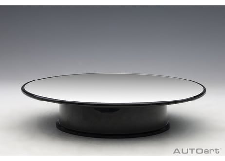 AUTOart　ロータリー ディスプレイ スタンド ・ ミディアム 直径25.5cm （ミラー）　		98016