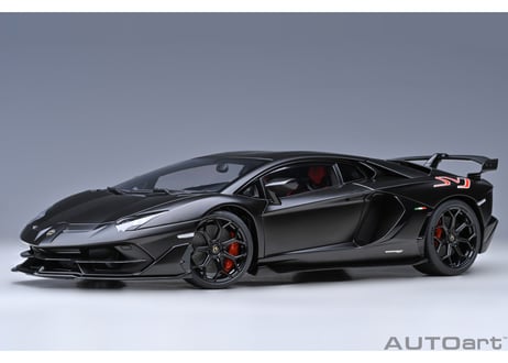 AUTOart 1/18　 ランボルギーニ アヴェンタドール SVJ （マット・ブラック）　79219