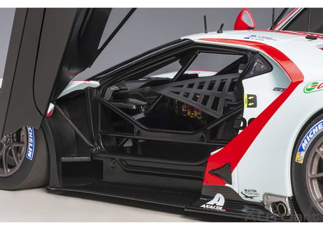 AUTOart 1/18　フォード GT 2019 #69 （ル・マン24時間レース LMGTE Proクラス）（ライトブルー／レッド）　81913