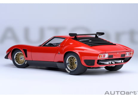 AUTOart 1/18　ランボルギーニ ミウラ SVR “イオタ” （レッド）　79171