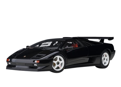 AUTOart 1/18　ランボルギーニ ディアブロ SV-R （DEEP BLACK／ブラック）　79146