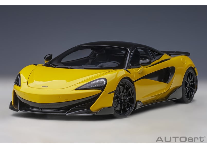 AUTOart 1/18 マクラーレン 600LT(イエロー・パール/カーボン AUTOart 1/18 マクラーレン 600LT(イエロー・パール/カーボン