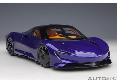 AUTOart 1/18　 マクラーレン スピードテール （メタリック・パープル）　76089