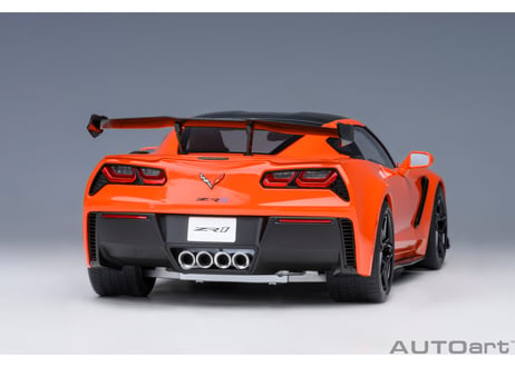 AUTOart 1/18　シボレー コルベット （C7） ZR1 （オレンジ）　71279