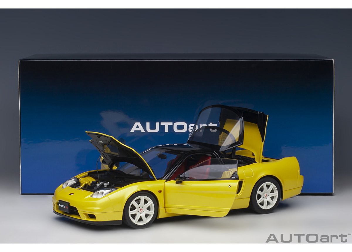 AUTOart 1/18 ホンダ NSX-R (NA2) (インディイエロー・パール AUTOart 1/18 ホンダ NSX-R (NA2) (インディイエロー・パール