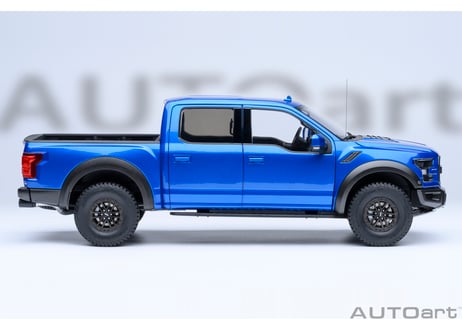 AUTOart 1/18　フォード F-150 ラプター スーパークルー 2019 （メタリック・ブルー）　72949