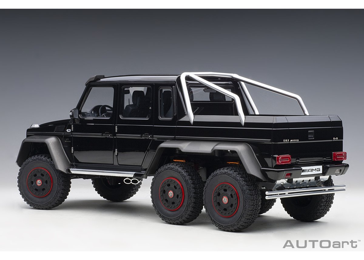 AUTOart 1/18 メルセデス・ベンツ G63 AMG 6X6 (ブラック AUTOart 1/18 メルセデス・ベンツ G63 AMG 6X6 (ブラック