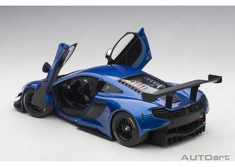 AUTOart 1/18 マクラーレン 650S GT3 （メタリック・ブルー） 81641 