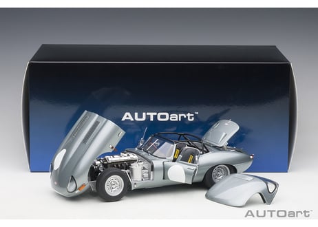AUTOart 1/18　ジャガー ライトウェイト Eタイプ （シルバー）　73646