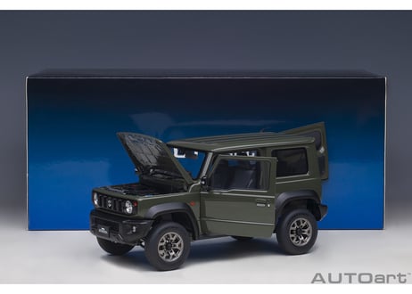 AUTOart 1/18　スズキ ジムニー シエラ （JB74） （モスグリーン） 78509