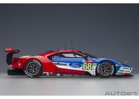 AUTOart 1/18　フォード GT 2019 #68 （ル・マン24時間レース LMGTE Proクラス）（ブルー／ホワイト／レッド）　81912