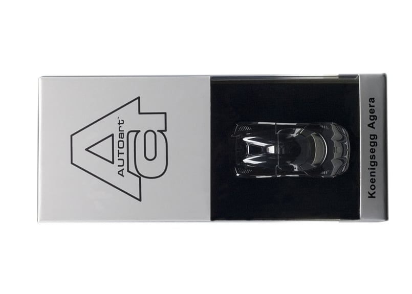 AUTOart 1/87スケール ケーニグセグ アゲーラ キーチェーン