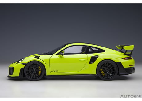 AUTOart 1/18　ポルシェ 911 （991.2） GT2 RS ヴァイザッハ・パッケージ （ライトグリーン／カーボンブラック）　78187
