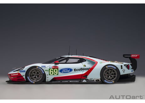 AUTOart 1/18　フォード GT 2019 #69 （ル・マン24時間レース LMGTE Proクラス）（ライトブルー／レッド）　81913
