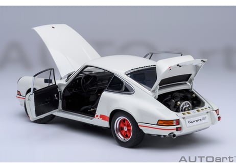AUTOart 1/18　ポルシェ 911 カレラ 2.7 RS （グランプリホワイト／レッド・ストライプ）　78030