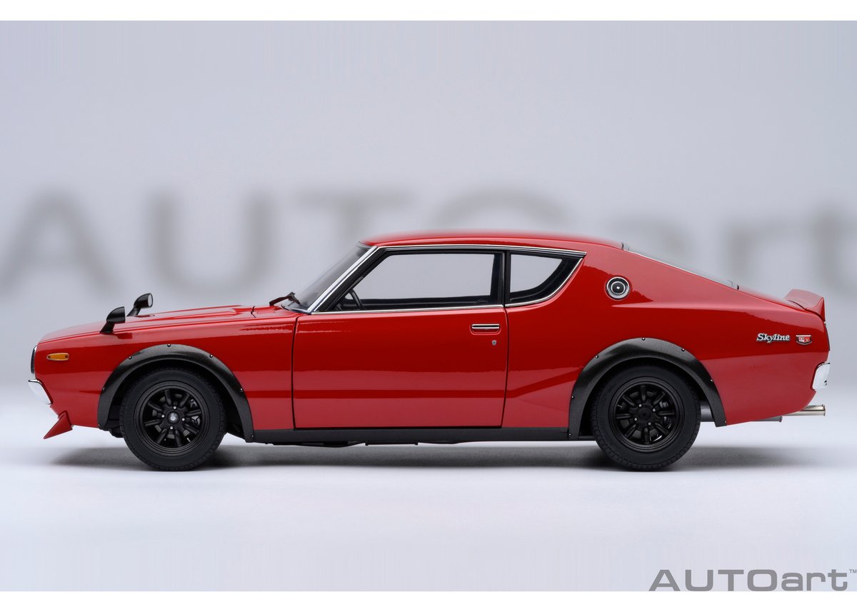 AUTOart 1/18ミニカー ケンメリGT-R (KPGC110) カスタム AUTOart 1/18 日産 スカイライン 2000GT-R （KPGC110） チューンド