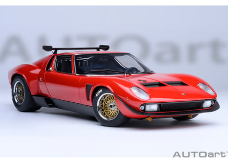 AUTOart 1/18　ランボルギーニ ミウラ SVR “イオタ” （レッド）　79171