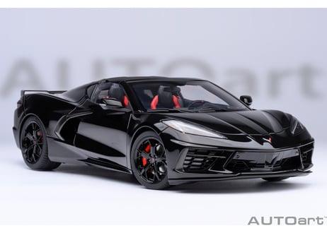 AUTOart 1/18　シボレー コルベット （C8） スティングレイ Z51 （ブラック）　71280