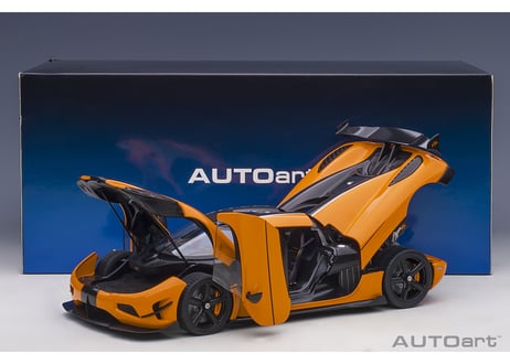 AUTOart 1/18　ケーニグセグ アゲーラ RS （オレンジ／カーボンブラック）　79023