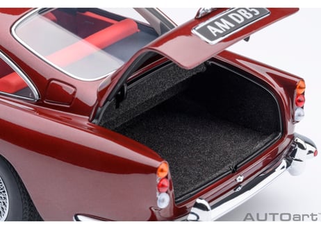 AUTOart 1/18　アストンマーチン DB5 （ダークレッド・メタリック）　70289
