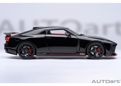 AUTOart 1/18　NISSAN GT-R50 by ITALDESIGN （ブラック／マット・ブラック）　77513