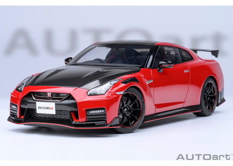 AUTOart 1/18　日産 GT-R （R35） ニスモ スペシャルエディション （バイブラントレッド）　77502