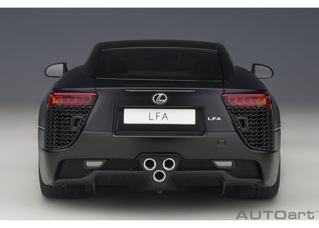 AUTOart 1/18　レクサス LFA （マット・ブラック）　78852