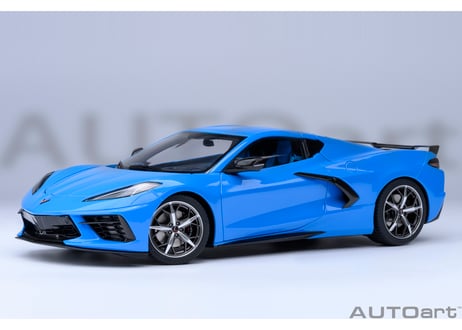 AUTOart 1/18　シボレー コルベット （C8） スティングレイ Z51 （ブルー）　71281