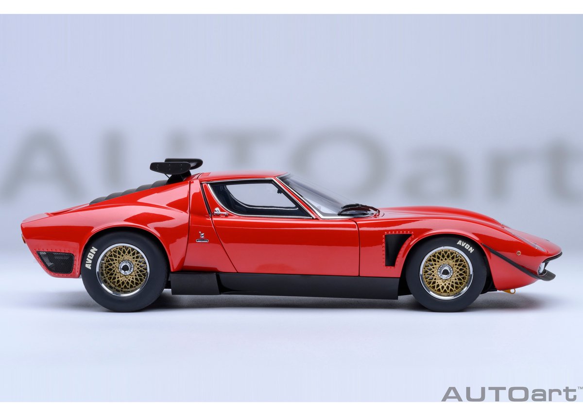 AUTOart 1/18 ランボルギーニ ミウラ SVR “イオタ” （レッド） 79171 ...