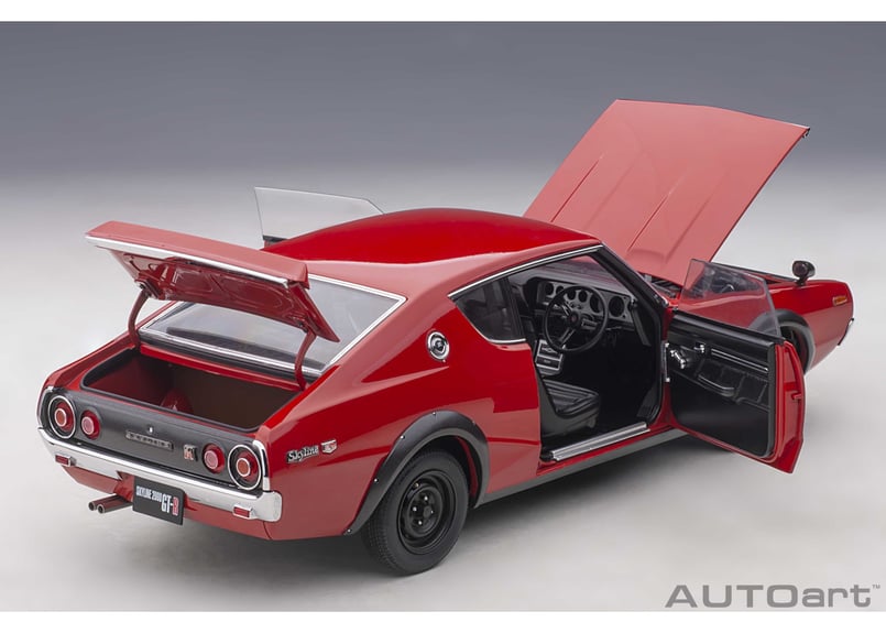 AUTOart 1/18 日産 スカイライン 2000 GT-R （KPGC110） （レッド