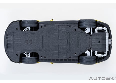 AUTOart 1/18　ポルシェ 911 （991.2） GT3 RS ヴァイザッハ・パッケージ （イエロー／カーボンブラック）　78178