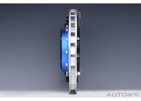 AUTOart ブレーキディスク クロック （ブラックキャリパー・ブルーセンター）　40013