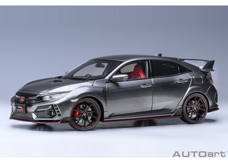 AUTOart 1/18　ホンダ シビック タイプR （FK8） 2021 （ポリッシュドメタル・メタリック）　73221