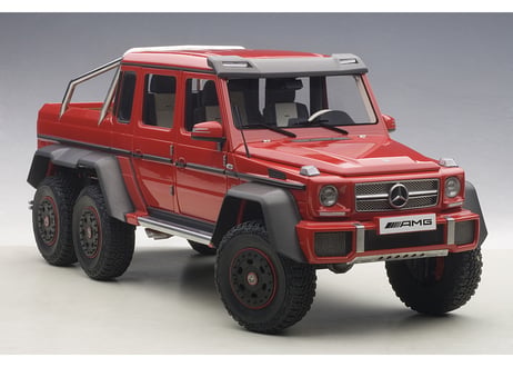 1/18　メルセデス ベンツ G63 AMG 6x6 （レッド）　76304