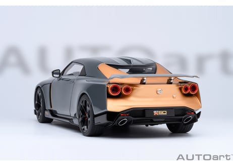 AUTOart 1/18　NISSAN GT-R50 by ITALDESIGN （グレー／ゴールド）　77510
