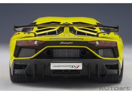 AUTOart 1/18　ランボルギーニ アヴェンタドール SVJ （パール・イエロー）　79175