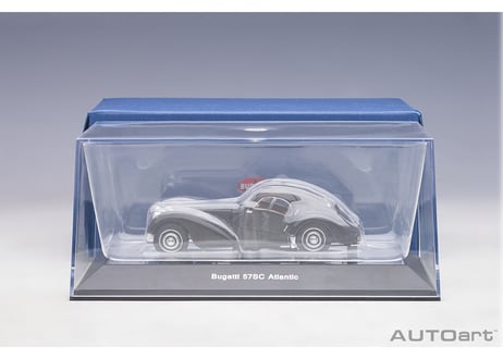 AUTOart 1/43　ブガッティ タイプ57SC アトランティック 1938 （ブラック／ディスクホイール）　50946
