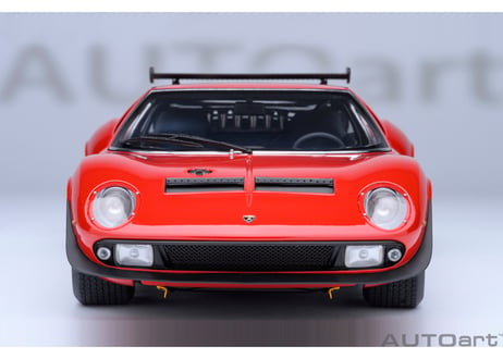 AUTOart 1/18　ランボルギーニ ミウラ SVR “イオタ” （レッド）　79171