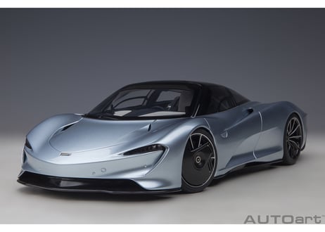 AUTOart 1/18　 マクラーレン スピードテール （メタリック・ライトブルー）　76086