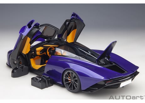 AUTOart 1/18　 マクラーレン スピードテール （メタリック・パープル）　76089