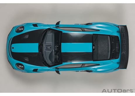 AUTOart 1/18　ポルシェ 911 （991.2） GT2 RS ヴァイザッハ・パッケージ （ブルー／カーボンブラック）　78175