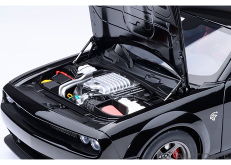 AUTOart 1/18　ダッジ チャレンジャー SRT スーパー ストック 2023 （ブラック ＜PITCH BLACK＞）　71765