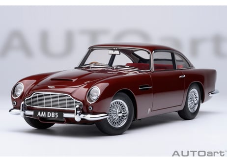 AUTOart 1/18　アストンマーチン DB5 （ダークレッド・メタリック）　70289