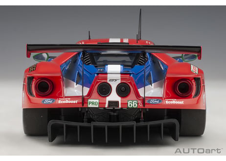 AUTOart 1/18　フォード GT 2016 #66 （ル・マン24時間レース LMGTE Proクラス4位）　81610