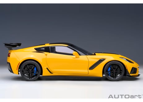 AUTOart 1/18　シボレー コルベット （C7） ZR1 （イエロー）　71278