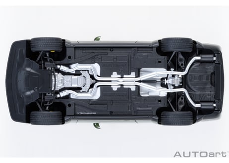 AUTOart 1/18　ダッジ チャレンジャー SRT ジェイルブレイク 2022 （メタリック・グリーン／カーボンブラック・ストライプ ＜F8 GREEN＞）　71761