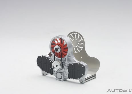 AUTOart  空冷エンジン レターホルダー （レッド）　45577